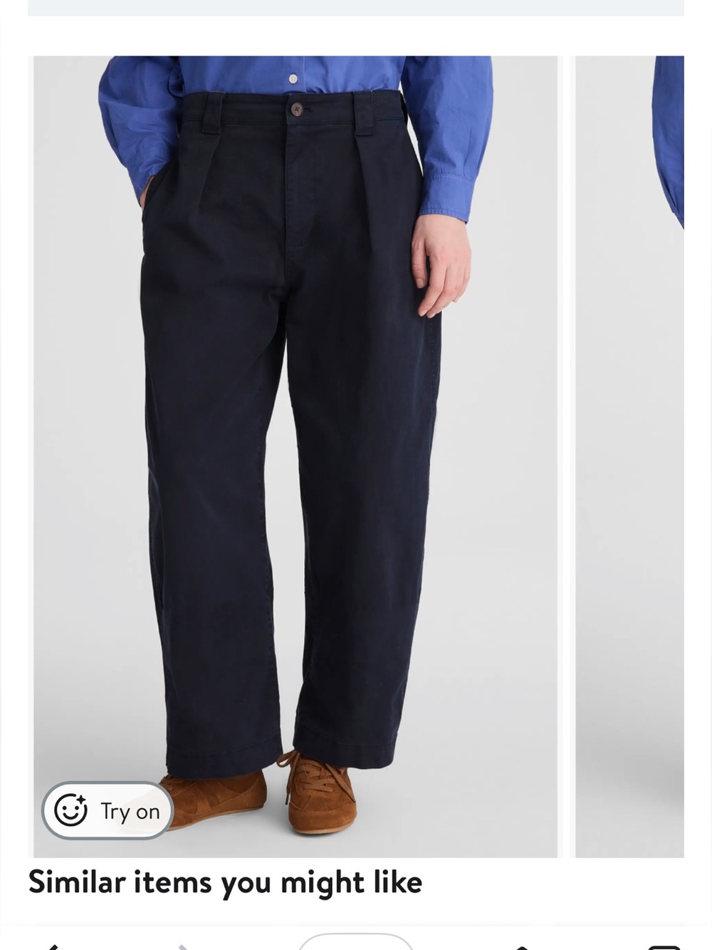 madewell barrel leg chino pants